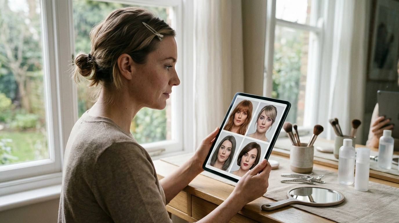 AI Virtual Try-On: Preview Hairstyles & Makeup First