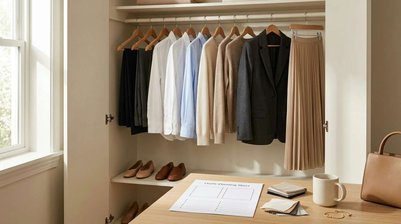 Chic Minimalism Formula: A Polished Capsule Wardrobe