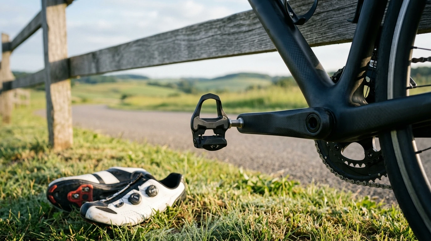 Ultralight Carbon Pedals: Titanium Axle, Stable Miles