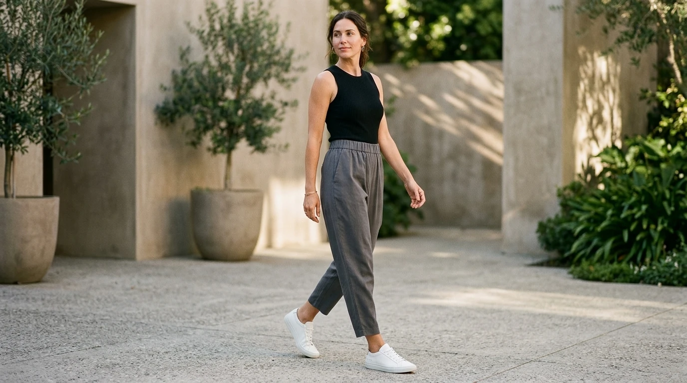 Women’s Ankle-Length Harem Pants