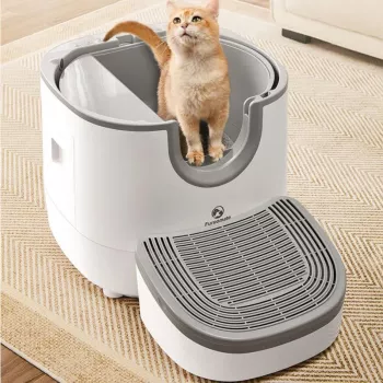 11L Self-Cleaning Litter Box: Odor Control, Splash Guard